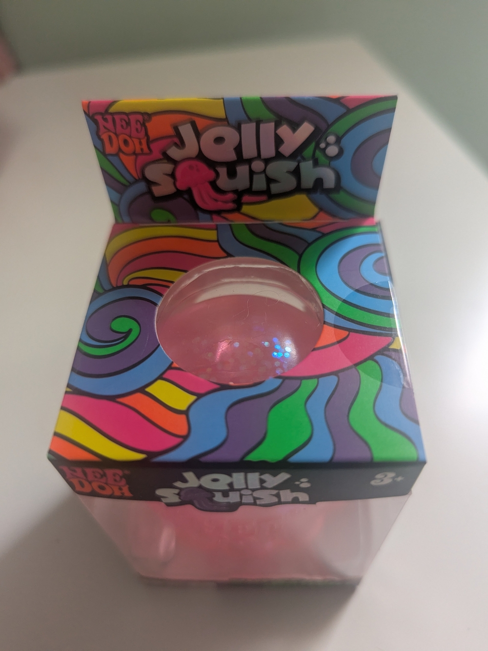 Nee Doh Jelly squish -  Pink